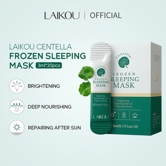 3ml*20pcs/box Water Sleeping Mask Centella Asiatica Mask Skin Care Skin Masks