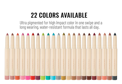 2-in-1 Eyeliner Eye Shadow Stick Quick Dry Velvet Matte Waterproof Long Lasting