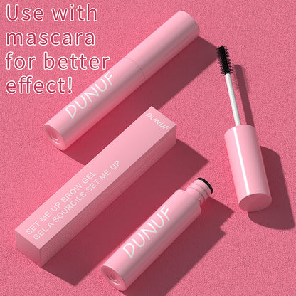 Eyebrow with Brush, Transparent Eyebrow Liner Shaping Waterproof Long Lasting