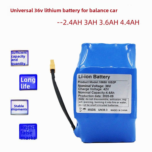 36V 42V 4.4Ah Li-ion Battery for Kids Ride-On Car E-Scooter