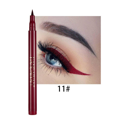 Colorful Eyeliner Eye Pencils - Ultra-Fine Tip, Waterproof, Smudge-Proof