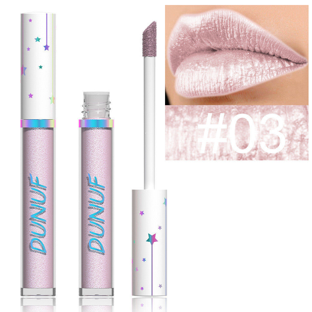 12 Color Shimmer Liquid Lipstick Long Lasting Waterproof Glossy Finish Lip Gloss