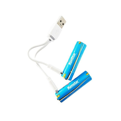 USB Type-C AA AAA 1.5V Rechargeable Battery for Mouse Remote Control