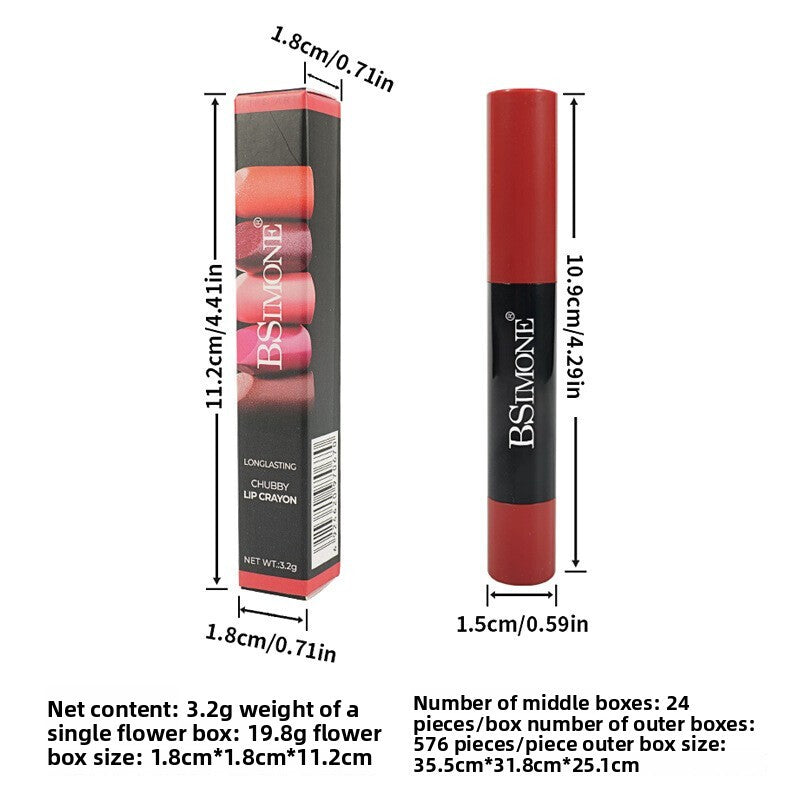 Matte Lipstick Pen ✏️ Waterproof & Smudge Proof 💋 Velvet Long Lasting Lip Color