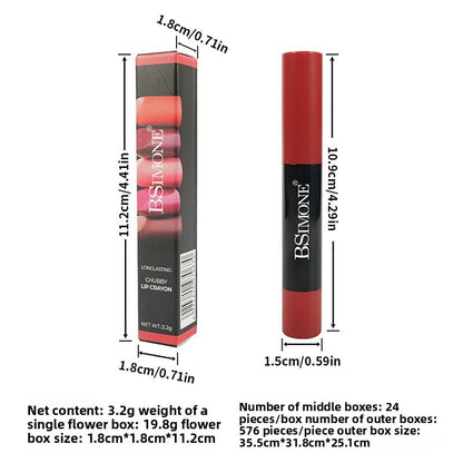 Matte Lipstick Pen ✏️ Waterproof & Smudge Proof 💋 Velvet Long Lasting Lip Color