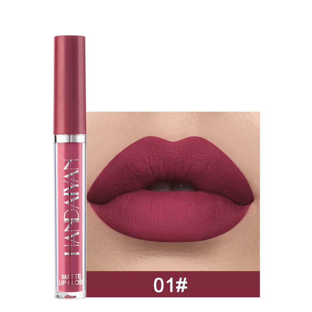 12pcs Matte Liquid Lipstick - Waterproof Transfer-Proof Long-Lasting Lip Glaze