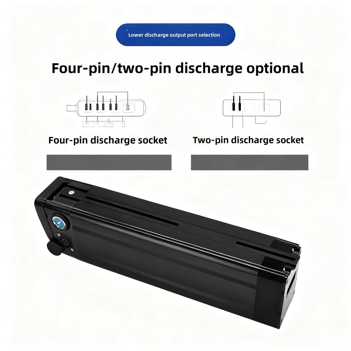 48V 52V Li-ion Power Battery for Mountain Folding Electric Bicycle E-Bike