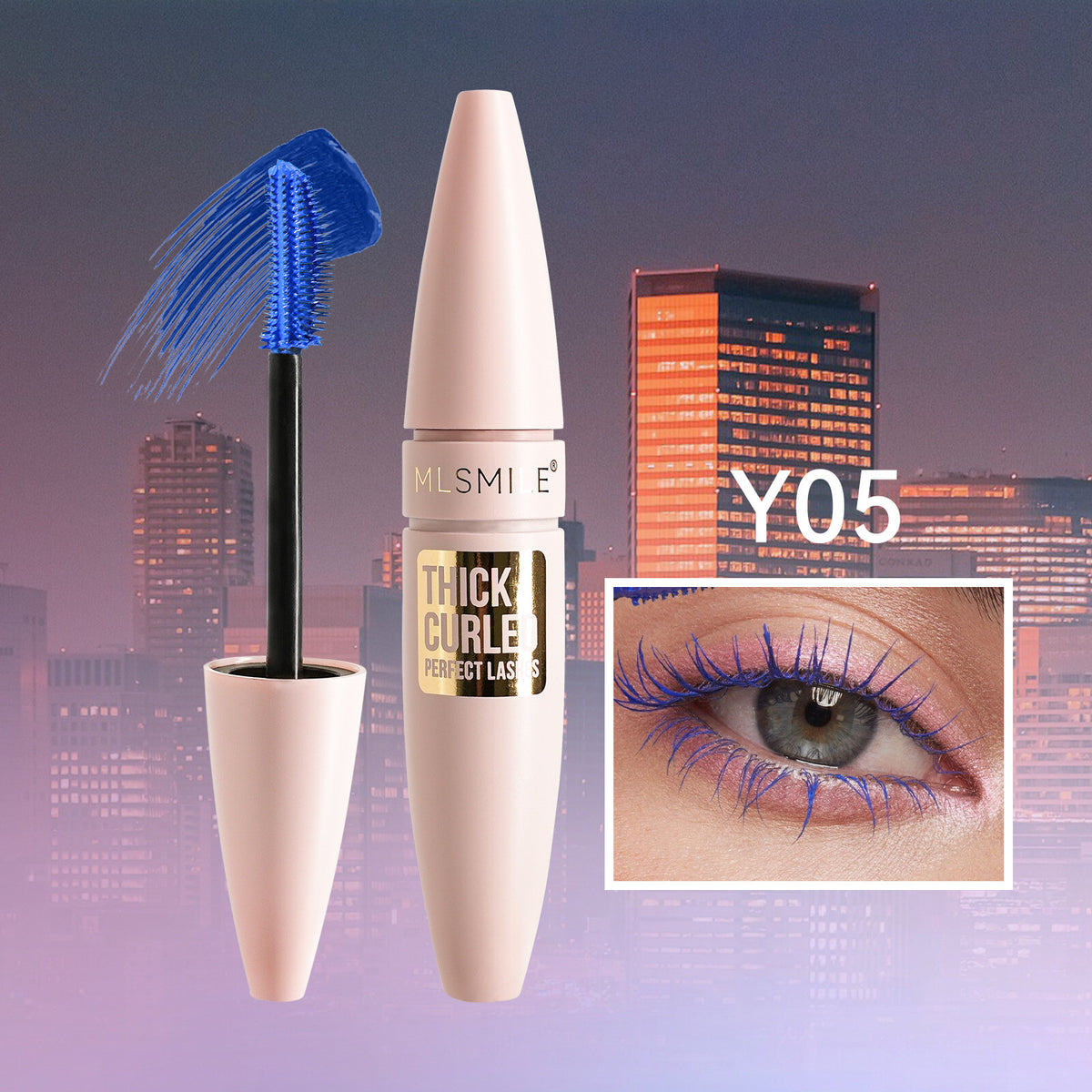 3D Volumizing Mascara Lengthening, Curling, Waterproof, Smudge-Proof Eye Makeup