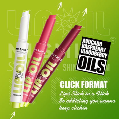 (*3 PCS/SET*) Makeup Press Lipstick Solid Lip Gloss Moisturizing Mirror Lip Oil