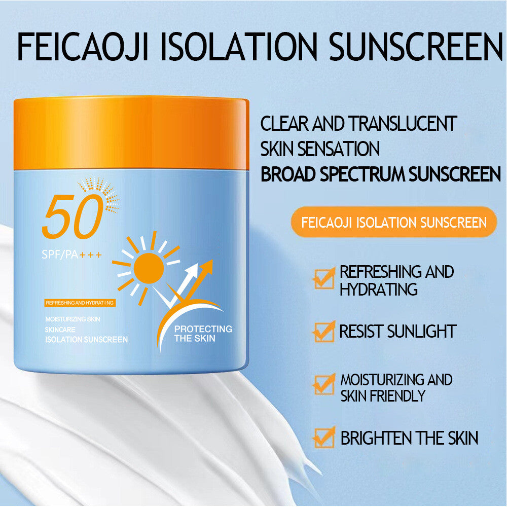 UV Sun Protection Sunscreen Skincare Milk Face SPF50+ PA+++ Moisturize
