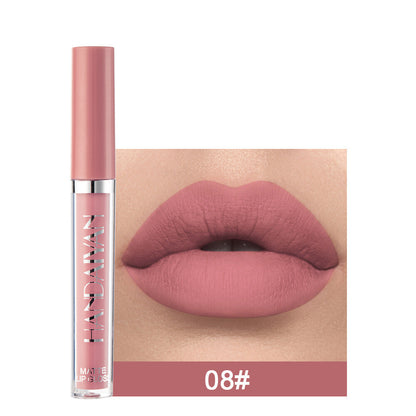 12pcs Matte Liquid Lipstick - Waterproof Transfer-Proof Long-Lasting Lip Glaze