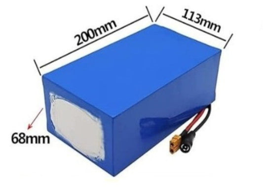 36V 13Ah 10S5P Li-ion Rechargeable Battery Pack for E-Bike Motorcycle