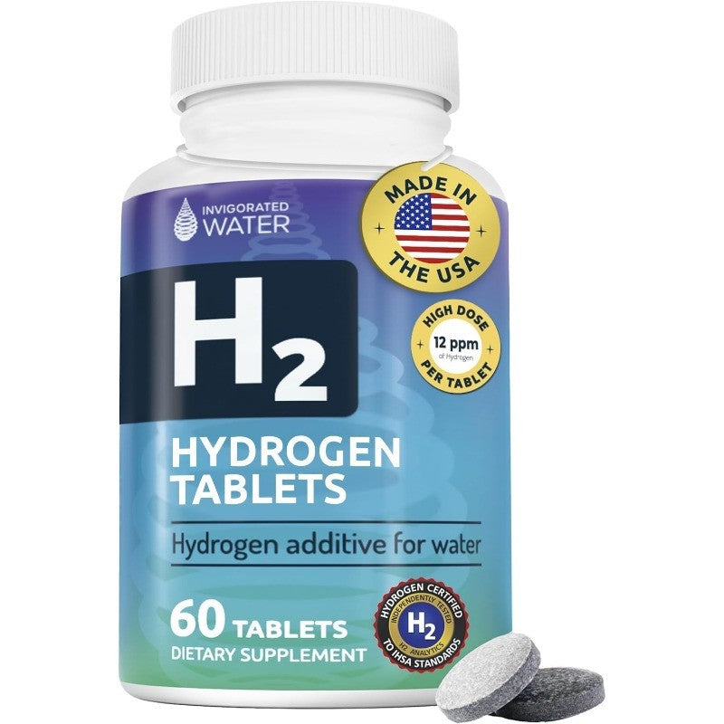 Hydrogen Water Tablets with Magnesium for Energy and Cognitive Health Support