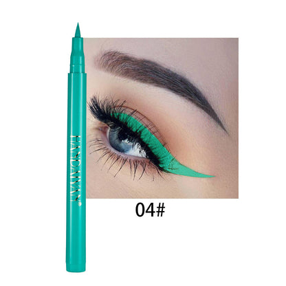 Colorful Eyeliner Eye Pencils - Ultra-Fine Tip, Waterproof, Smudge-Proof