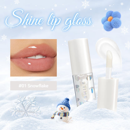 Lip Oil Balm Shiny Pearl Long-lasting Lip Gloss for Women Moisturizing Lip Tint