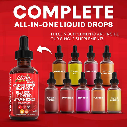 2PACK Capsaicin Drops with Hawthorn to Support Metabolism and Circulation