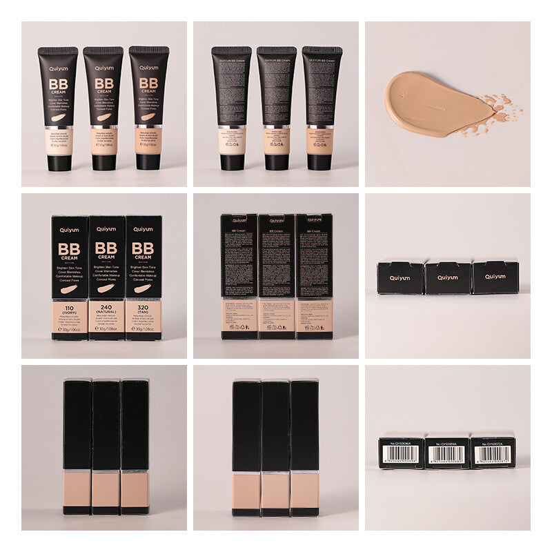 1.06oz BB Cream 9color Brighten Skin Tone Cover Blemishes Comfortable Conceal