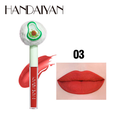 Fuzzy Cat Lip Gloss - Shimmery Jelly Shine, Mirror Glossy Finish Liquid Lipstick