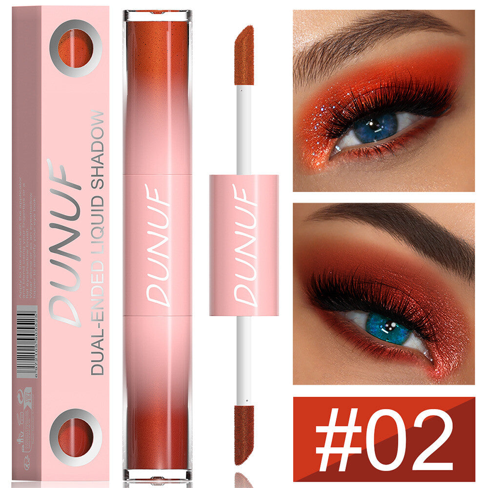 Dual-Ended Eye Shadow Pencil - Metallic + Sparkle, Longwear, Quick Blend