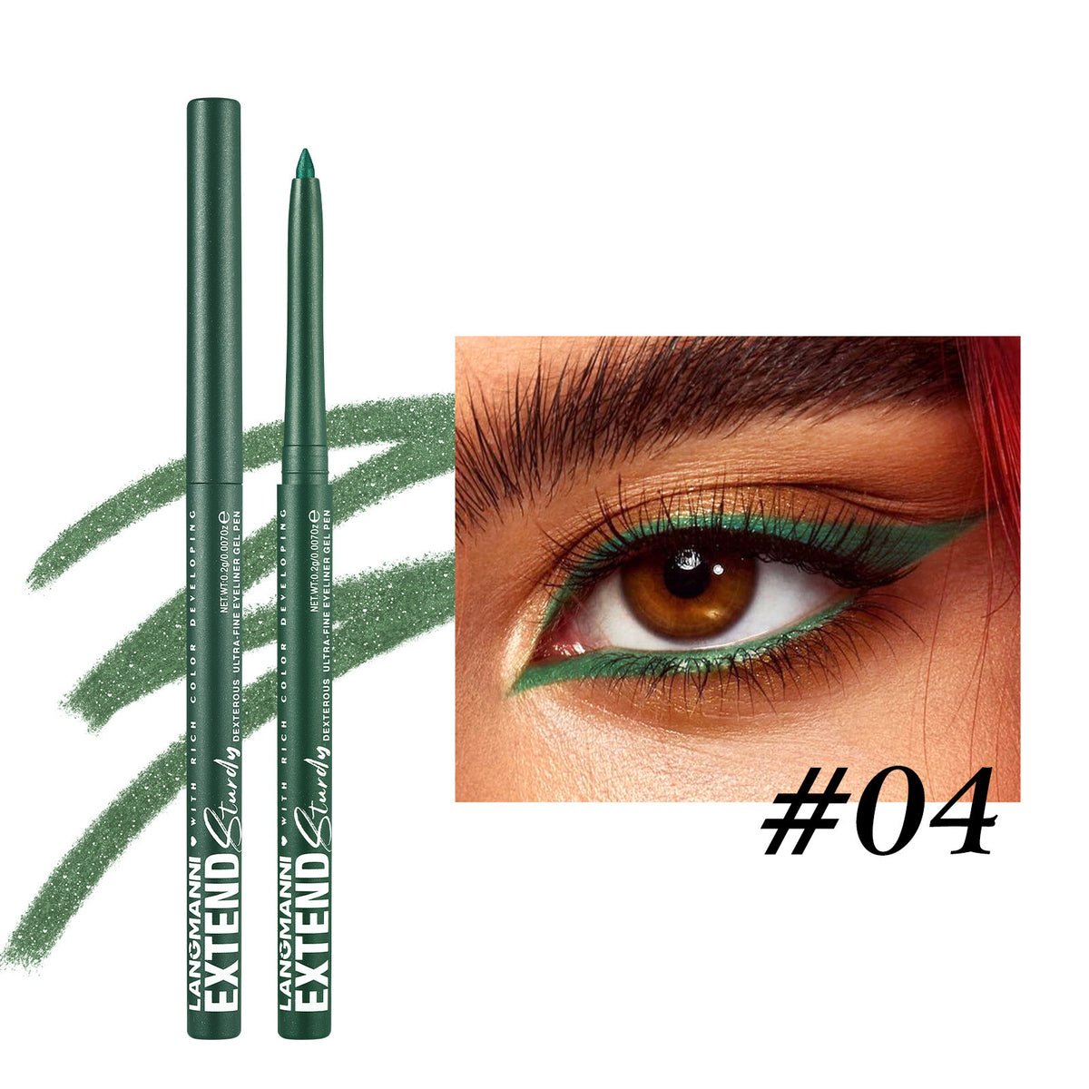 Waterproof Auto Eyeliner Pencil Long Lasting Smudge-proof Rotating Eye Liner