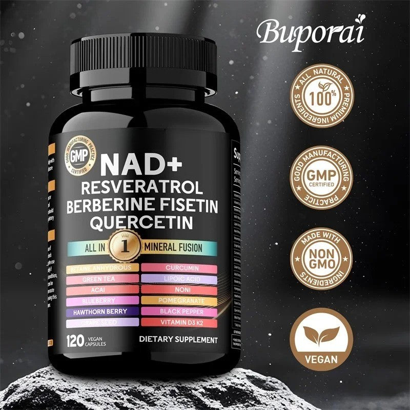 Advanced Cellular Support Complex with Resveratrol and Essential Vitamins