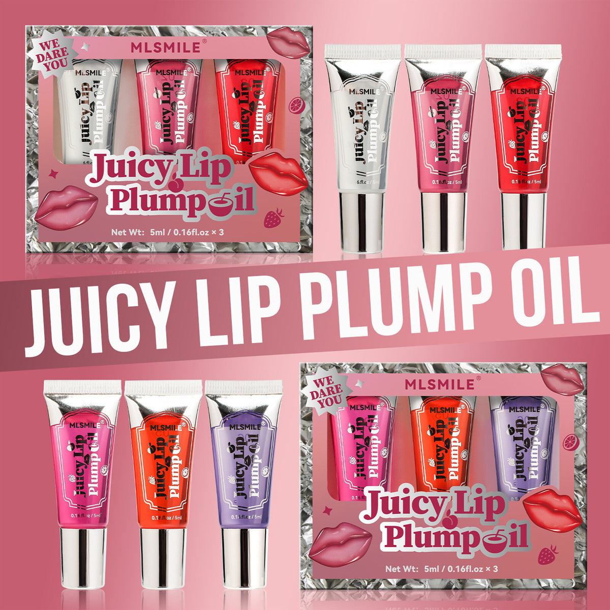 Water Lip Oil Essence Long Lasting Moisturizing Jelly Lip Lines Liquid Gloss