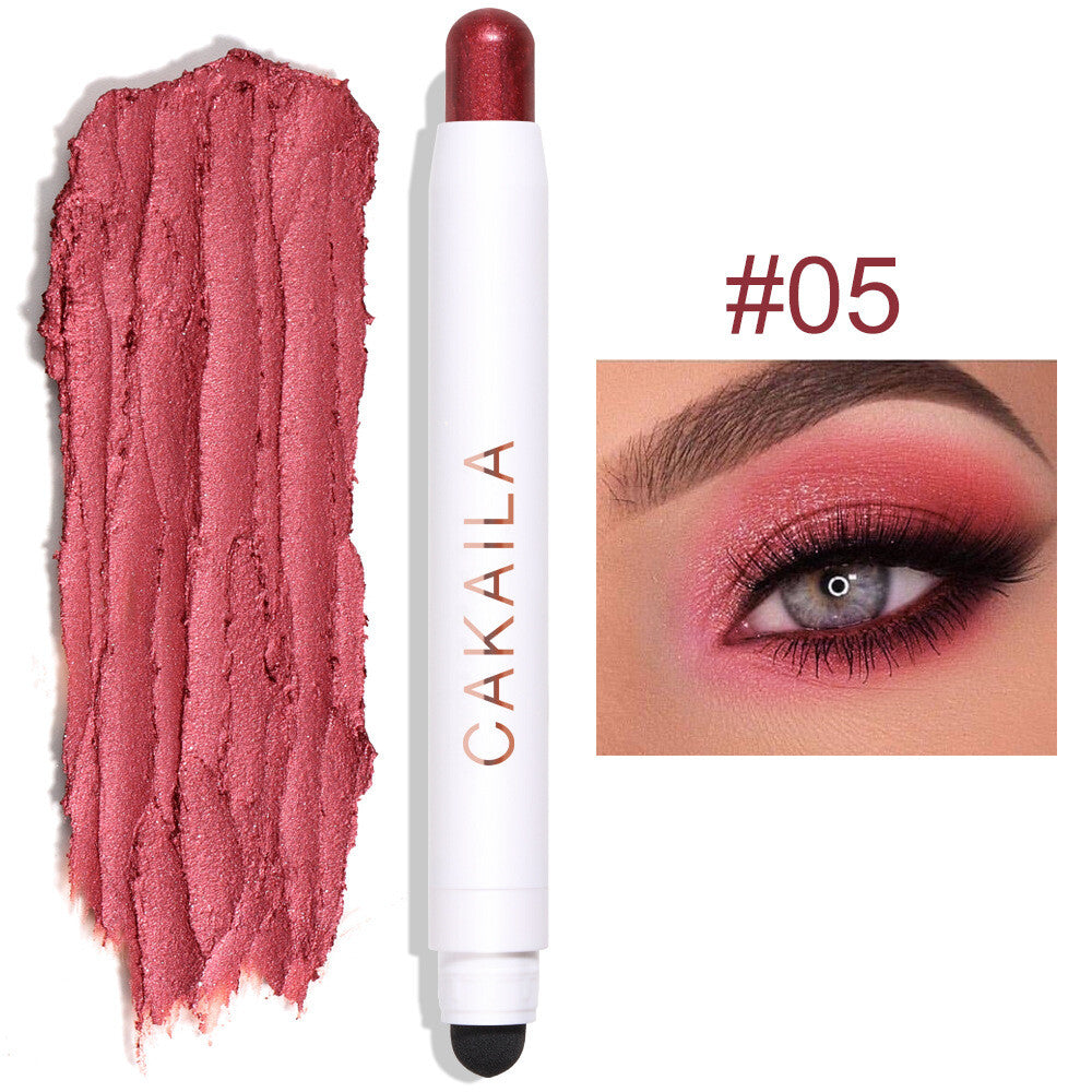 Eye Shadow Stick Palette Double-Head Glitter Sequins Eyeshadow Pen