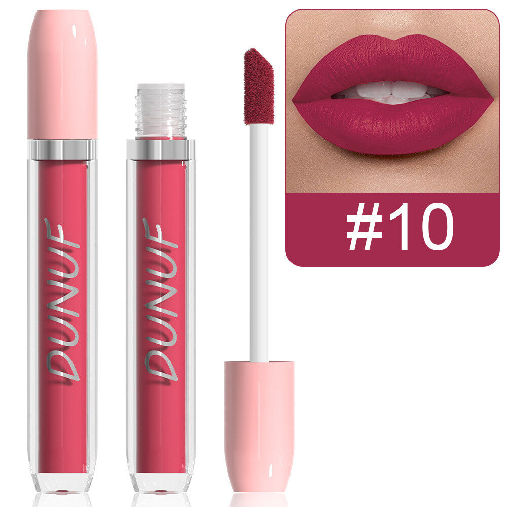 Matte Velvet Liquid Lipstick 25 Colors Lip Gloss Waterproof Non-Sticky