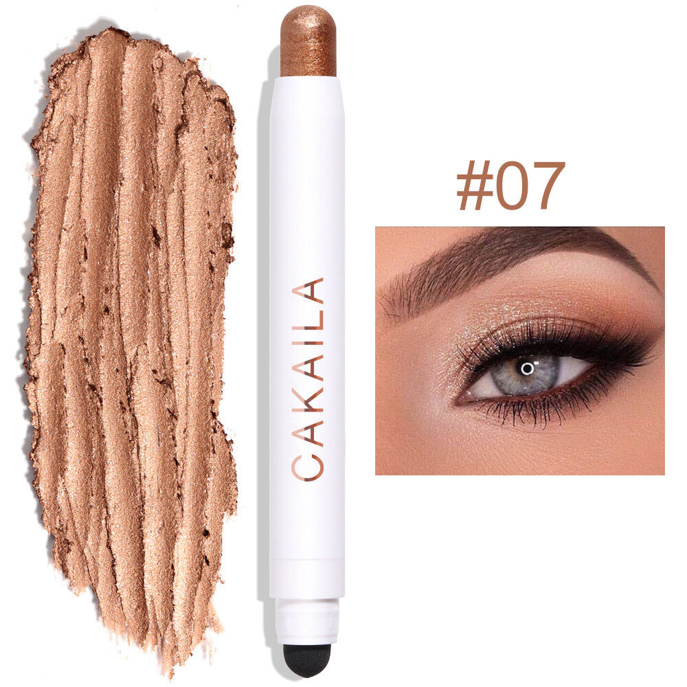 Eye Shadow Stick Palette Double-Head Glitter Sequins Eyeshadow Pen
