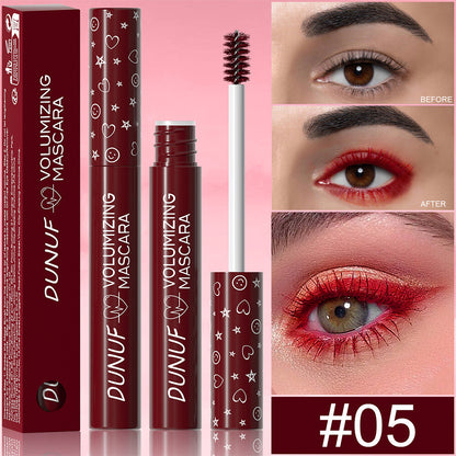 Colorful Waterproof Mascara Volumizing Lengthening Curl Lift Makeup for Women