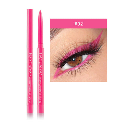 20 Color Liquid Eyeliner Pencil Black Brown Blue Waterproof Long-Lasting Makeup