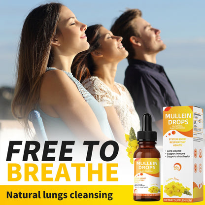 Mullein Drops for Lung Support and Respiratory Health 60ml