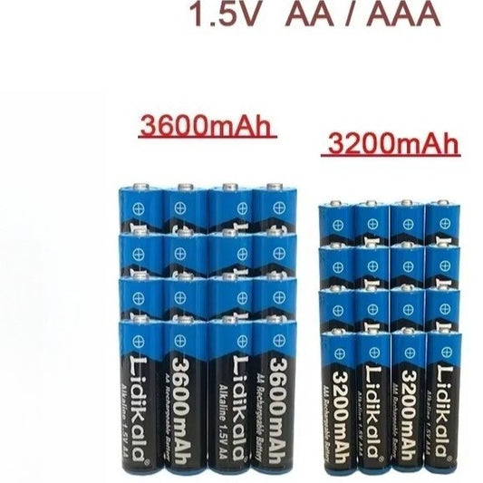 1.5V Alkaline Battery Pack for Toys Clocks Remote Controls Electronic Devices