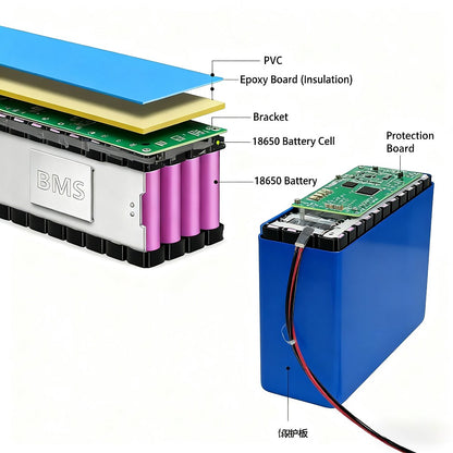 36V 15Ah 10S1P Li-ion Battery for Wireless Monitoring Solar Backup Power