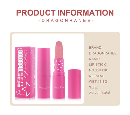Velvet Matte Star Lipstick - Waterproof & Non-Stick Long Lasting Red Nude