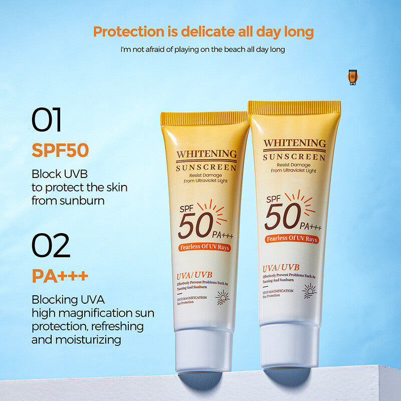 whitening UV Sun Protection Sunscreen Skincare Milk SPF50+ PA+++ 1 fl oz