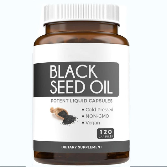 Black Seed Oil Softgels Immune System Support and Wellness Maintenance