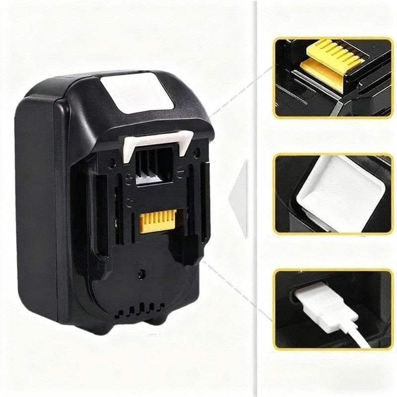 Makita 18V Li-ion Battery for Power Tools Drill Grinder Wrench Set