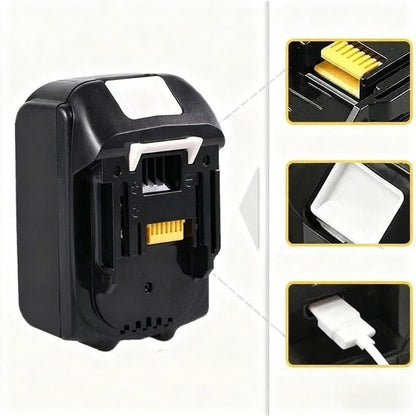 Makita 18V Li-ion Battery for Power Tools Drill Grinder Wrench Set