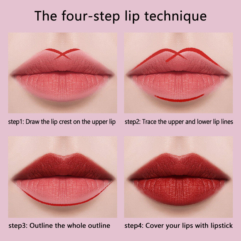 Matte Lipstick Pen ✏️ Waterproof & Smudge Proof 💋 Velvet Long Lasting Lip Color