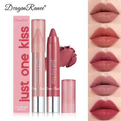 Hydrating Lipstick & Lip Liner - Nude & Rosewood Matte Waterproof Long Lasting