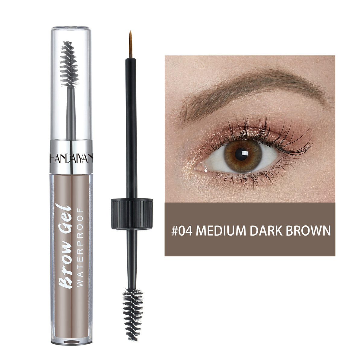 Dual-Ended Eyebrow Liner Waterproof & Smudge-Proof · Quick-Dry Brow Pen & Tint