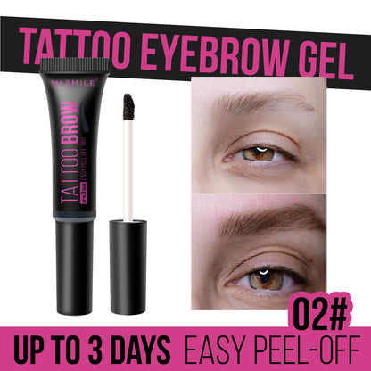 Peel-Off Eyebrow Liner Waterproof Smudge-Proof Easy Color Application