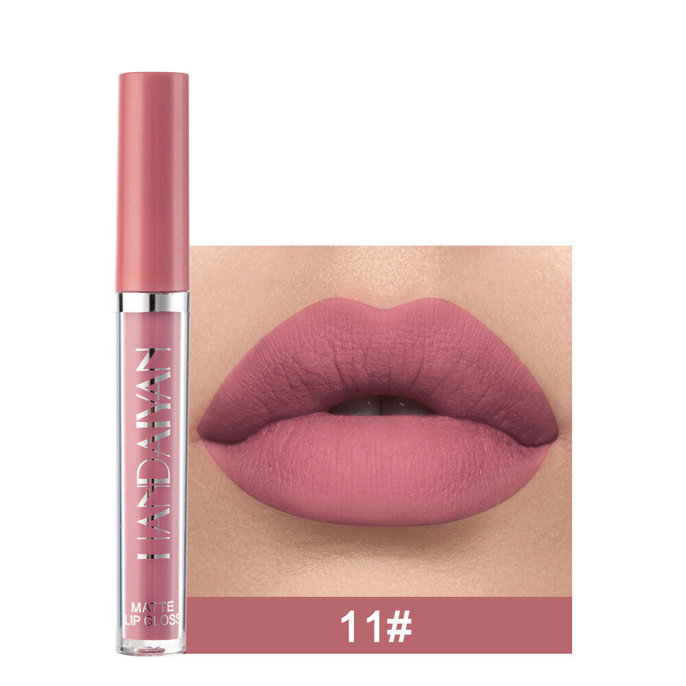 12pcs Matte Liquid Lipstick - Waterproof Transfer-Proof Long-Lasting Lip Glaze