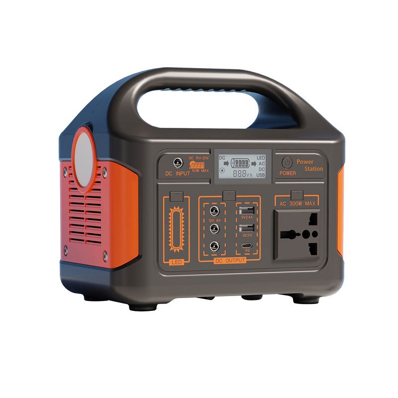 300W Portable Power Station 220V LiFePO4 Solar Generator for Outdoor
