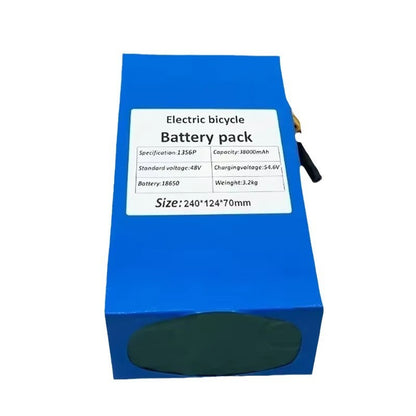48V 40Ah 13S6P Li-ion Battery Pack with BMS for Electric Bicycle