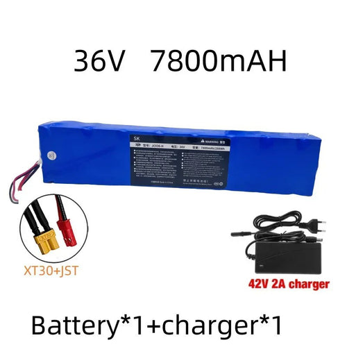 36V 7.8Ah Li-ion Battery Pack for Xiaomi M365 Electric Scooter BMS Replacement