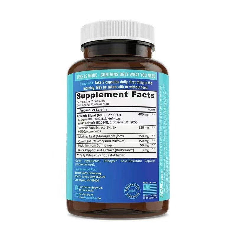 Menopause Probiotic Supplement for Women 60 Capsules - Hormone Balance