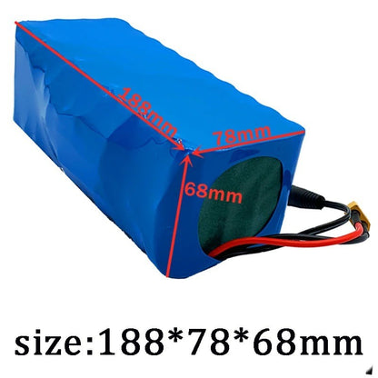 36V 30Ah 10S4P High-Power Li-ion Battery Pack for E-Bike Motorcycle