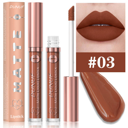 💄 18 Colors Matte Liquid Lipstick Waterproof Long Lasting Lip Gloss Oil